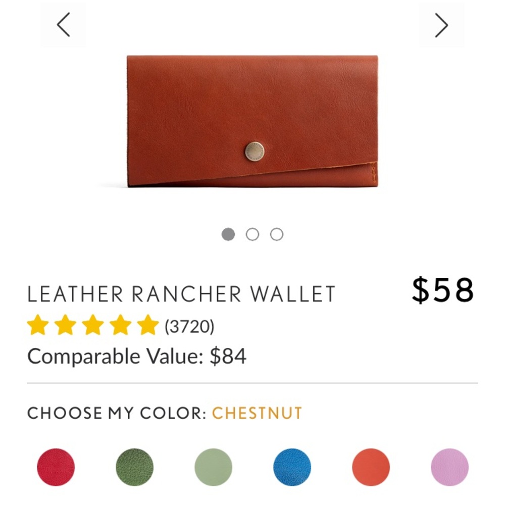Portland Leather Rancher Wallet - Picture 7 of 8